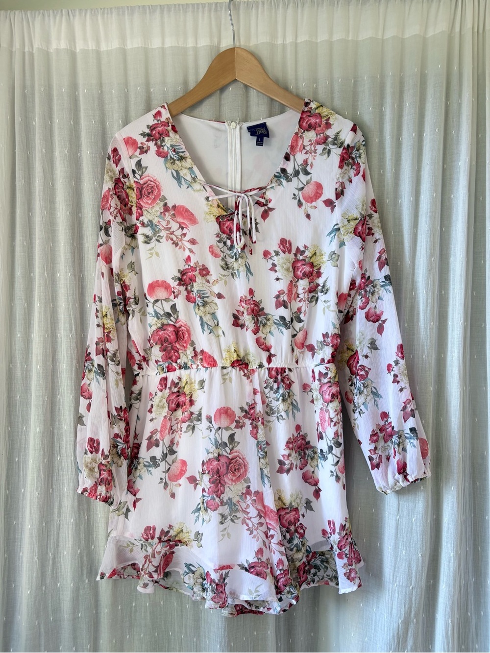 Disney Beauty and the Beast Romper Long Sleeve